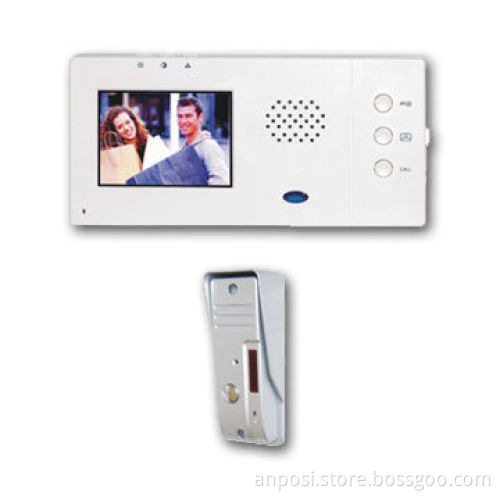 Video Door Phone with 3.5-inch TFT Screen, Unlock, Alarm, Monitor Functions , 480 x 240 Resolution